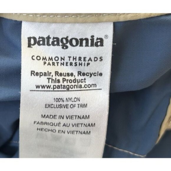 Patagonia 86769 Blue Minimalist Wavefarer Board Shorts Swim Surf Men's Size 36 - Picture 8 of 9